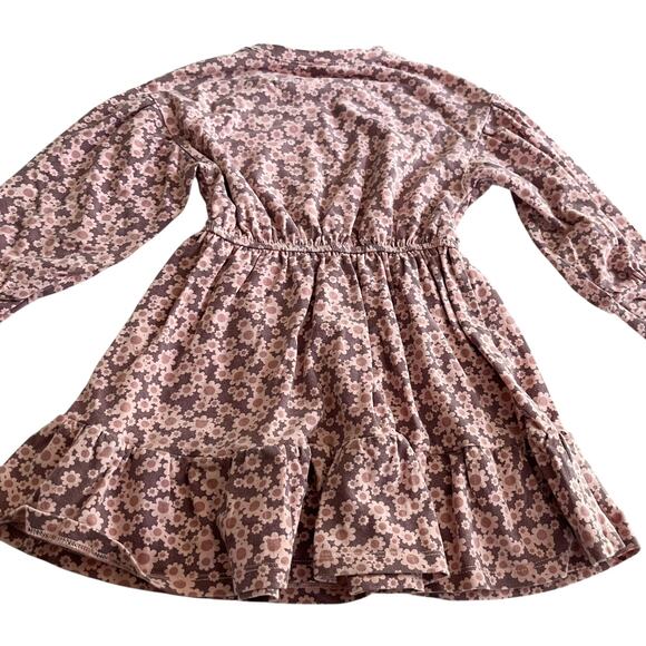 Huxbaby Girls Floral Organic Cotton Dress Size 3 - Picture 5 of 8
